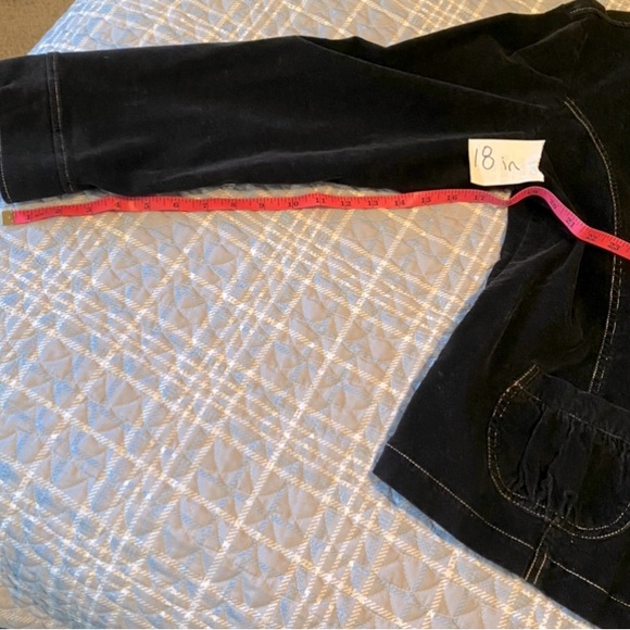 Tulle Black Corduroy Jacket/Coat. Plus size. Great condition. - Picture 7 of 11